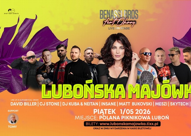 Bilety na  LUBOŃSKA MAJÓWKA